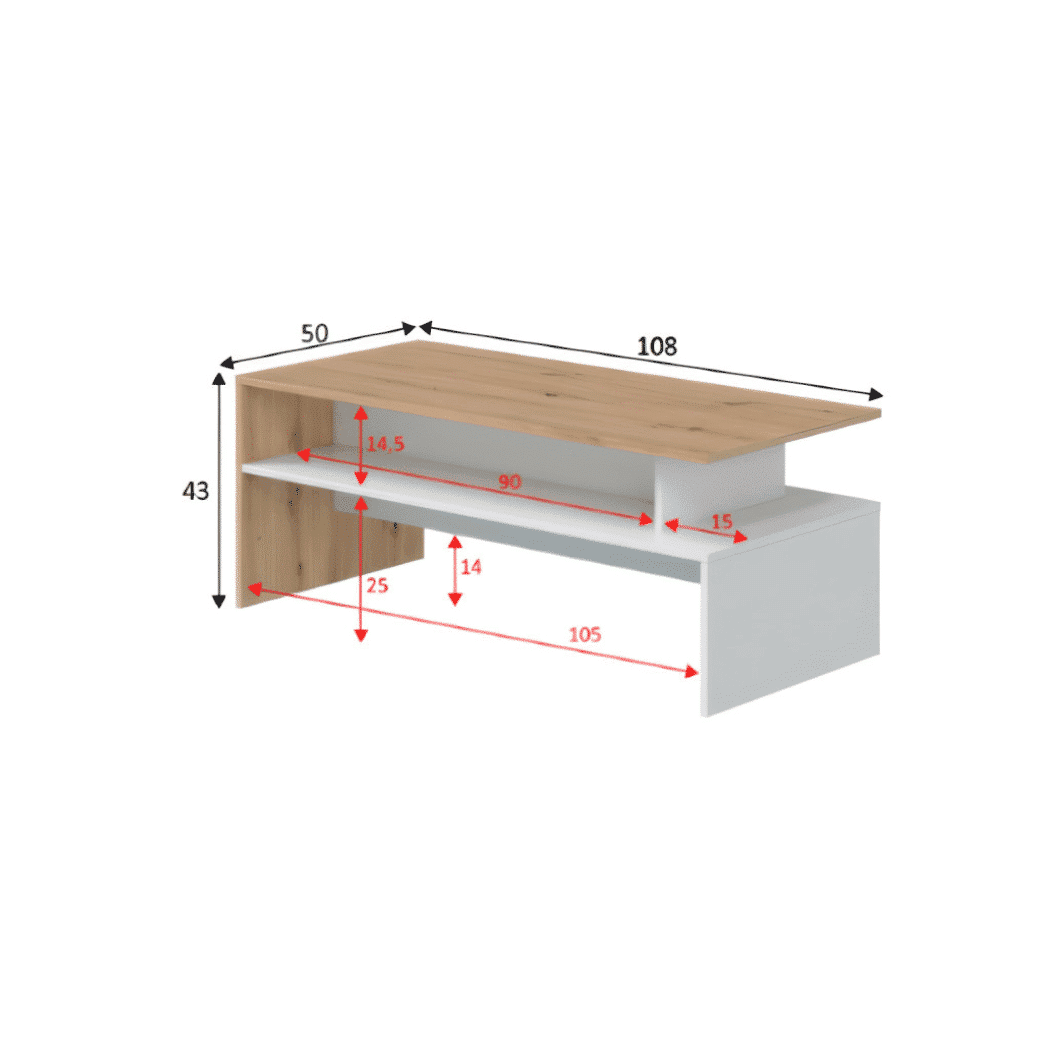 Table basse nodi blartik – Image 3
