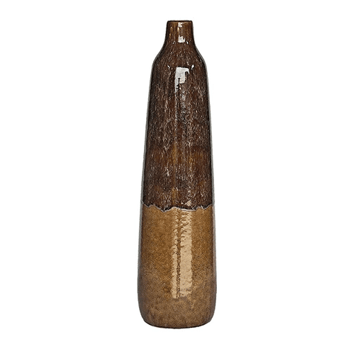 Vase haut bicolore
