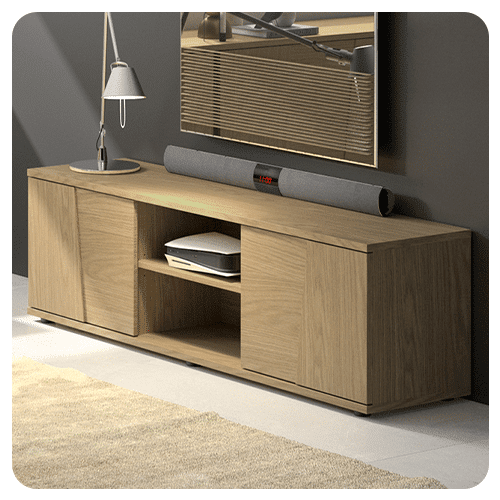 Meuble TV 2 portes SOLENA