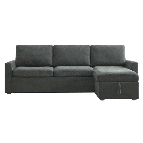 Canapé d’angle convertible avec matelas – Image 2