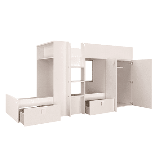 Lit superposé blanc B01 – Image 3