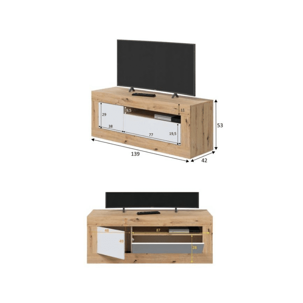 Meuble tv nodi blartik – Image 3